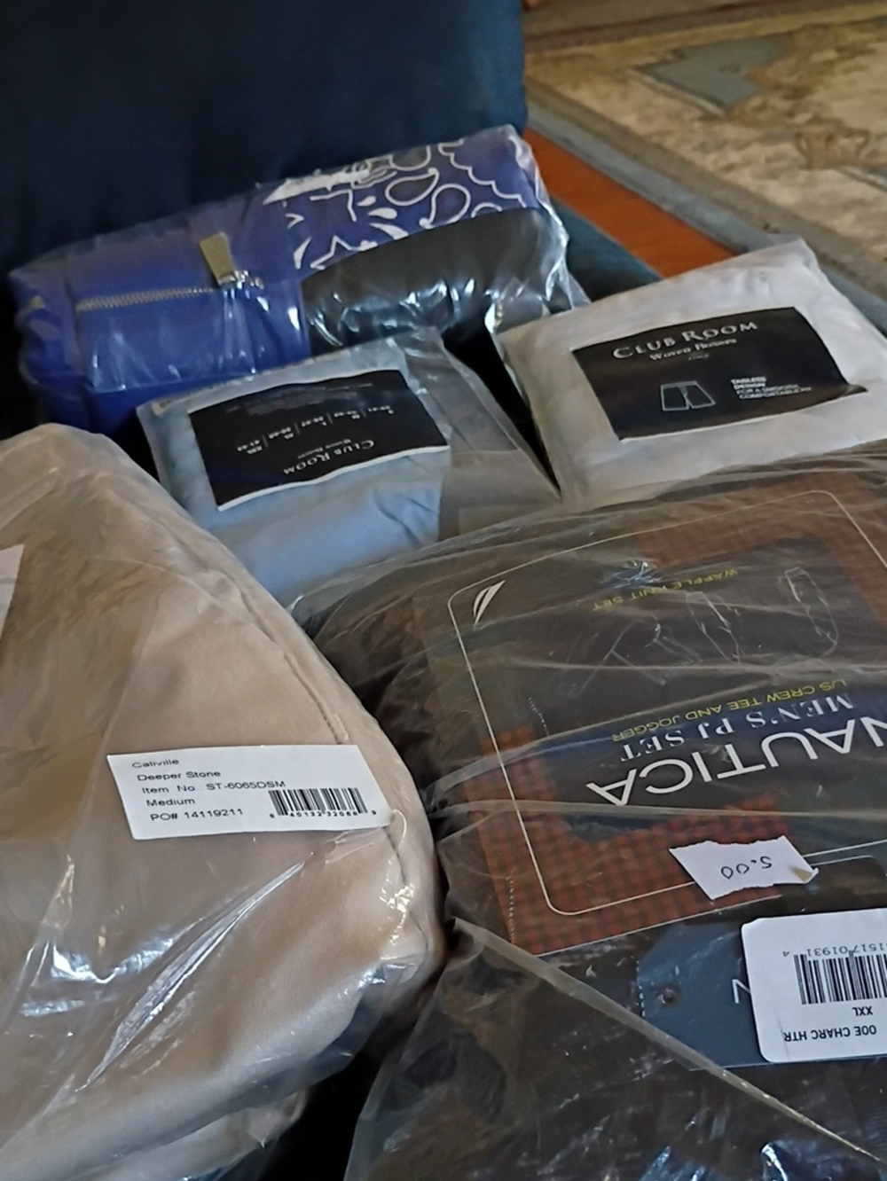 Nautica Bedding Bundle – Navy, Light Blue, Tan, Royal Blue